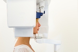 woman in impression system