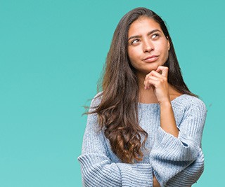 Woman wondering about mail-in aligners in East Longmeadow