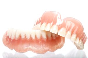 dentures stacked on top of each other