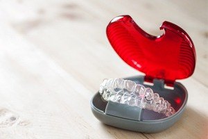 invisalign in red container